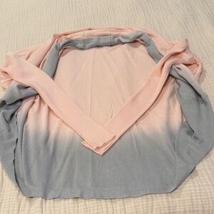 New without tags CALIA by Carrie Underwood Pink and Gray Cardigan